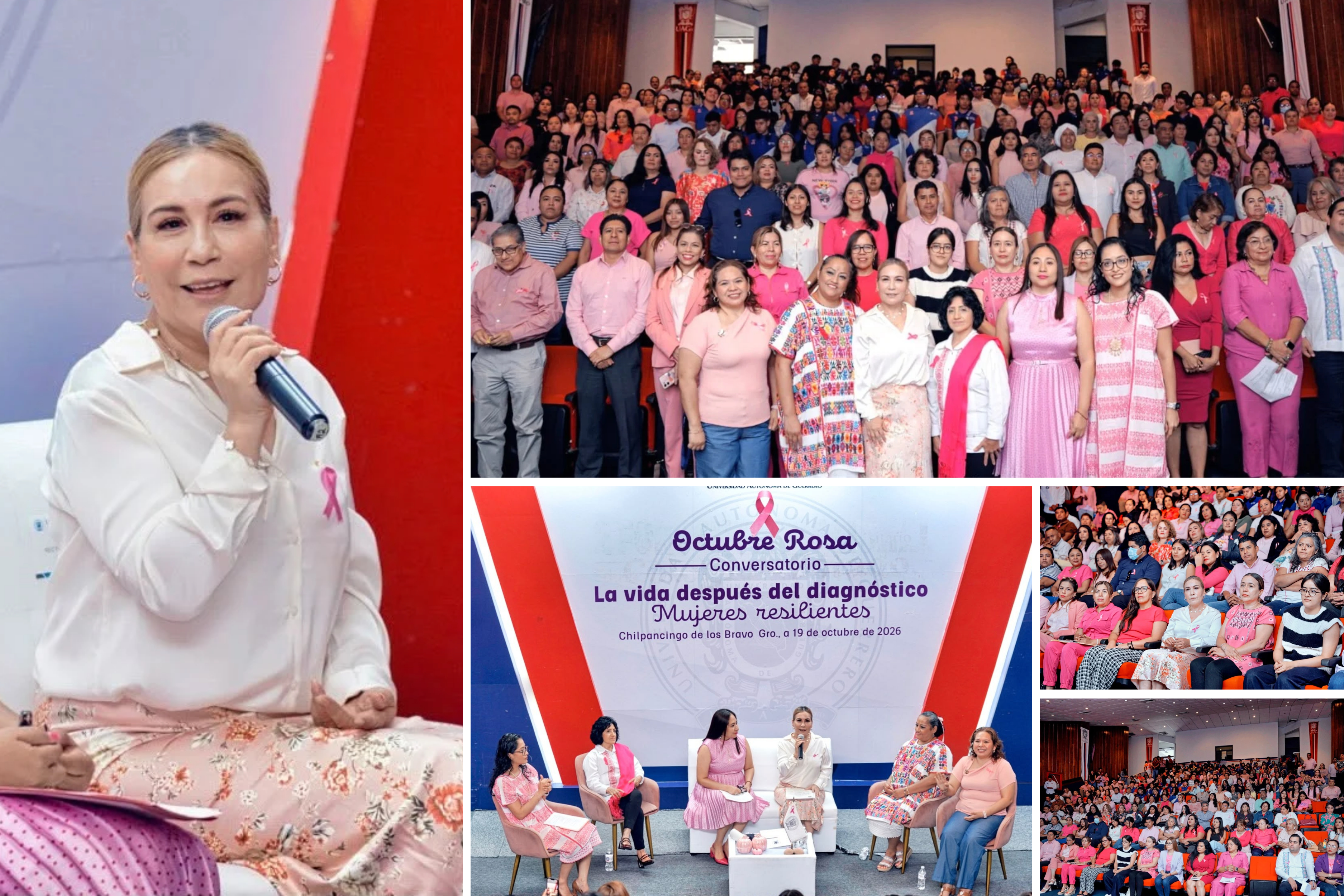 LA UAGRO PROMUEVE RESILIENCIA Y PREVENCIÓN EN EL DÍA MUNDIAL CONTRA EL CÁNCER DE MAMA